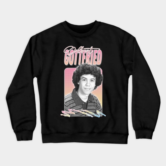 Gilbert Gottfried / Retro Fan Art Design Crewneck Sweatshirt by DankFutura